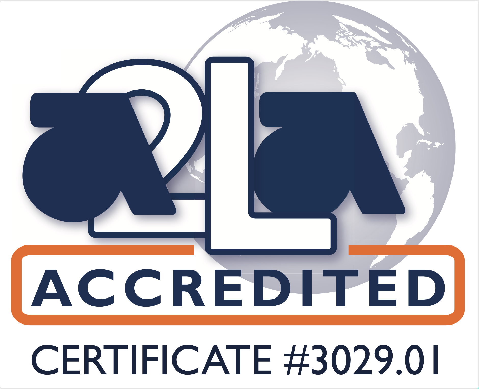 A2LA Accredited Certificate AGM Con-Test Accredited Materials Testing Laboratory Ontario Canada Metallography
